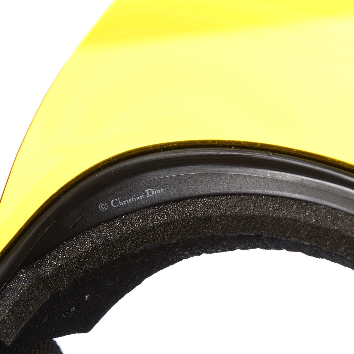 Christian Dior DiorClub1 Sun Visor Yellow 3 of 5
