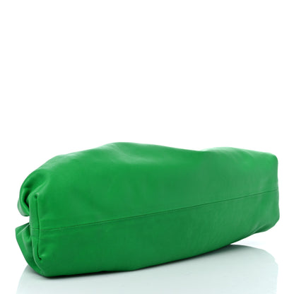 Bottega Veneta Smooth Butter Calf The Pouch Oversized Clutch Parakeet 4 of 12