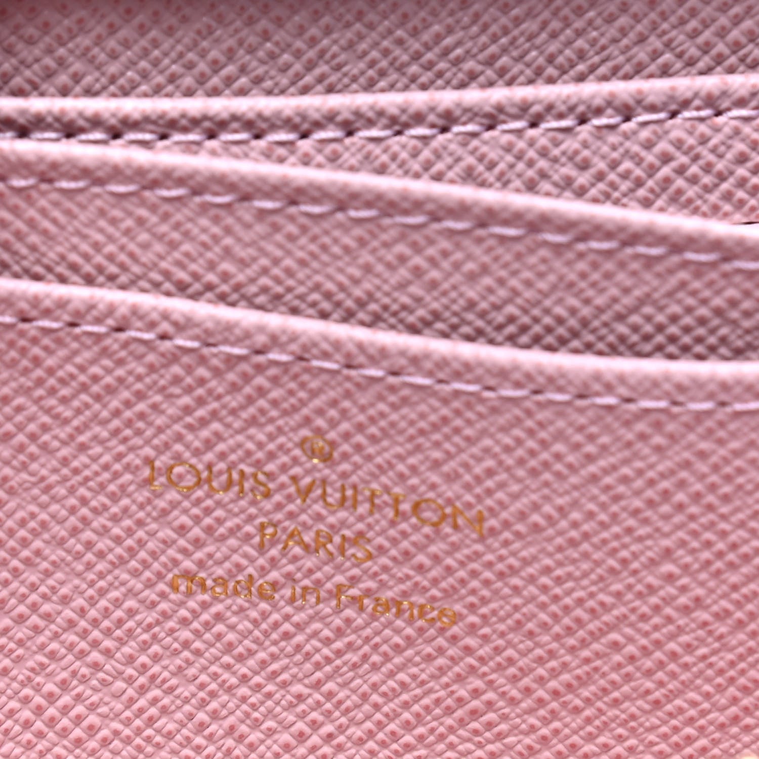 Louis Vuitton Monogram 2020 Christmas Animation Big Wheel Zippy Coin Purse Rose Ballerine 4 of 4