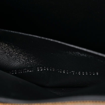 Balenciaga Calfskin Logo Medium Cash Pouch With Handle Black White 7 of 9