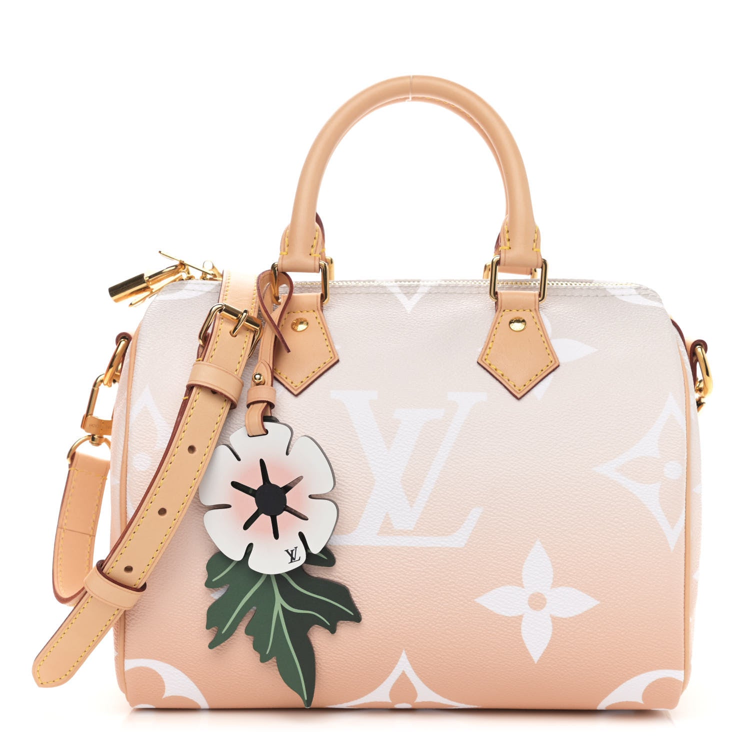 Louis Vuitton Monogram Giant By The Pool Speedy Bandouliere 25 Brume 1 of 11