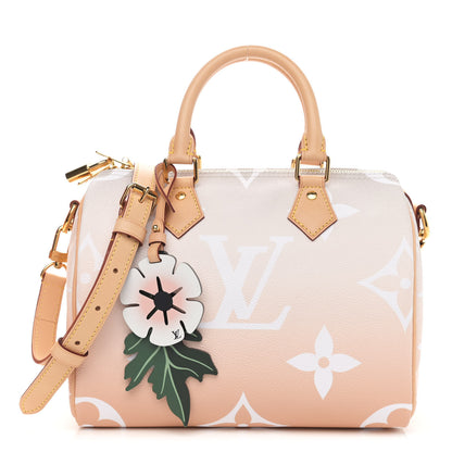 Louis Vuitton Monogram Giant By The Pool Speedy Bandouliere 25 Brume 1 of 11
