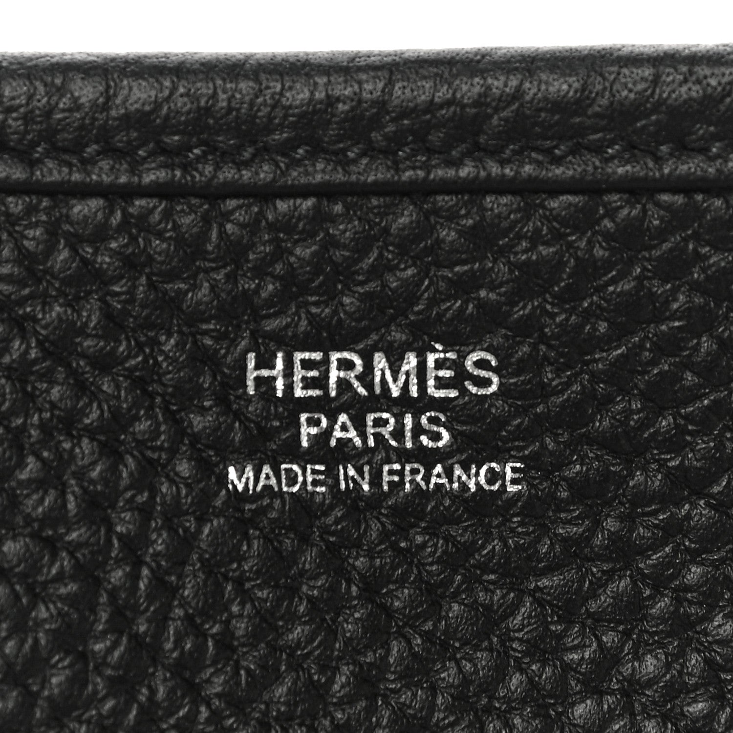 Hermes Taurillon Clemence Evelyne III PM Black 5 of 11