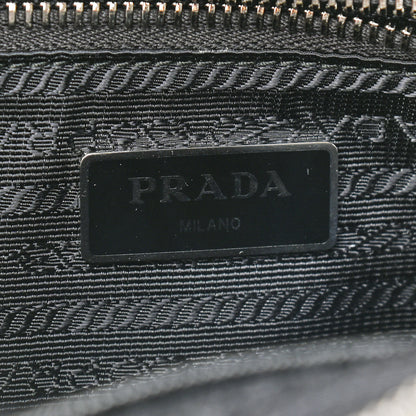 Prada Nylon Tessuto Impuntu Quilted Backpack Black 6 of 9