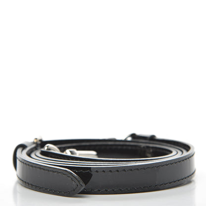 Louis Vuitton Patent 16mm Adjustable Shoulder Strap Black 2 of 4