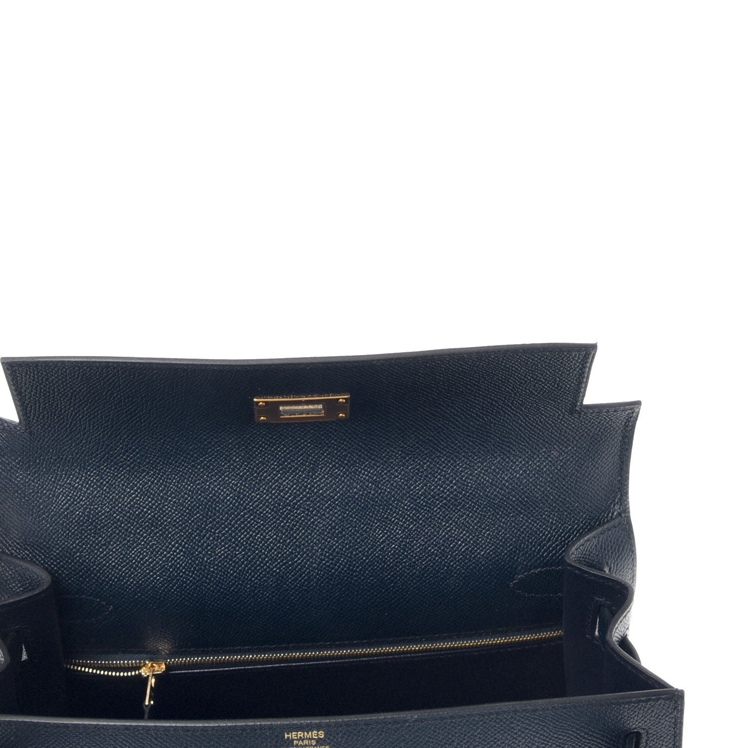 Hermes Epsom Kelly Sellier 28 Bleu Indigo 11 of 41