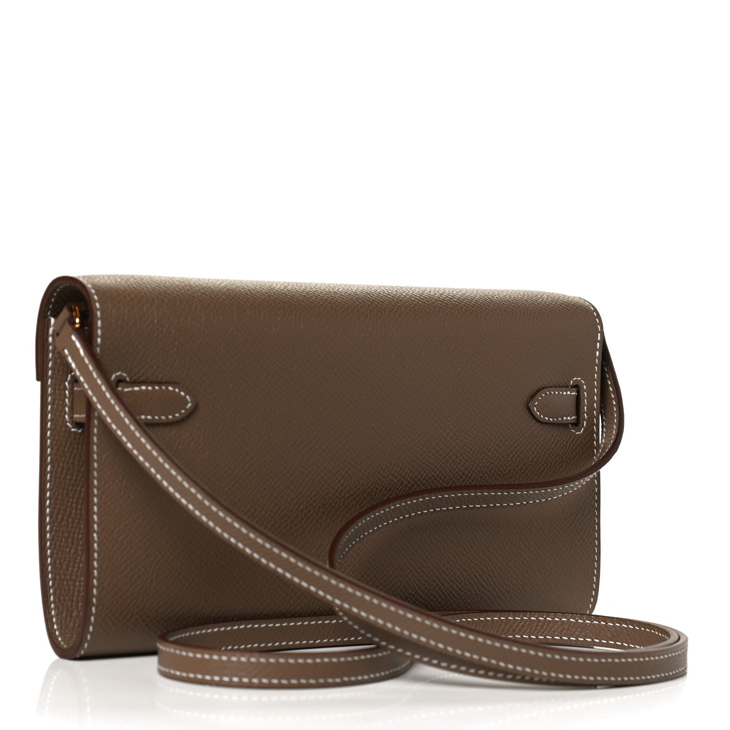 Hermes Epsom Kelly Wallet To Go Etoupe 3 of 10