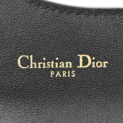 Christian Dior Grained Calfskin Saddle 5-Gusset Card Holder Black 6 of 10
