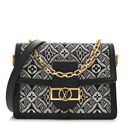 Louis Vuitton Jacquard Since 1854 Dauphine MM Grey 1 of 9