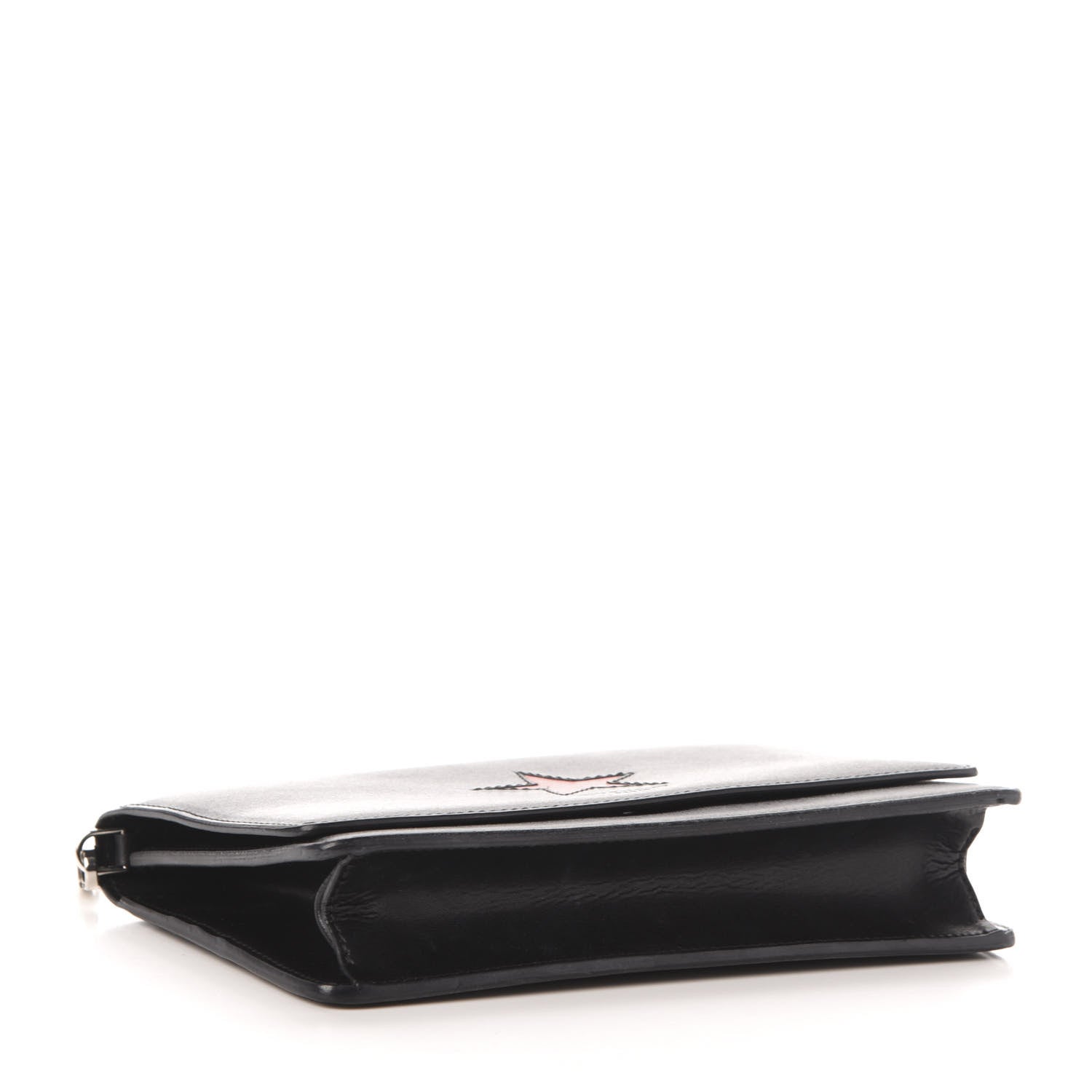 Givenchy Calfskin Star Pandora Chain Wallet Black 4 of 13