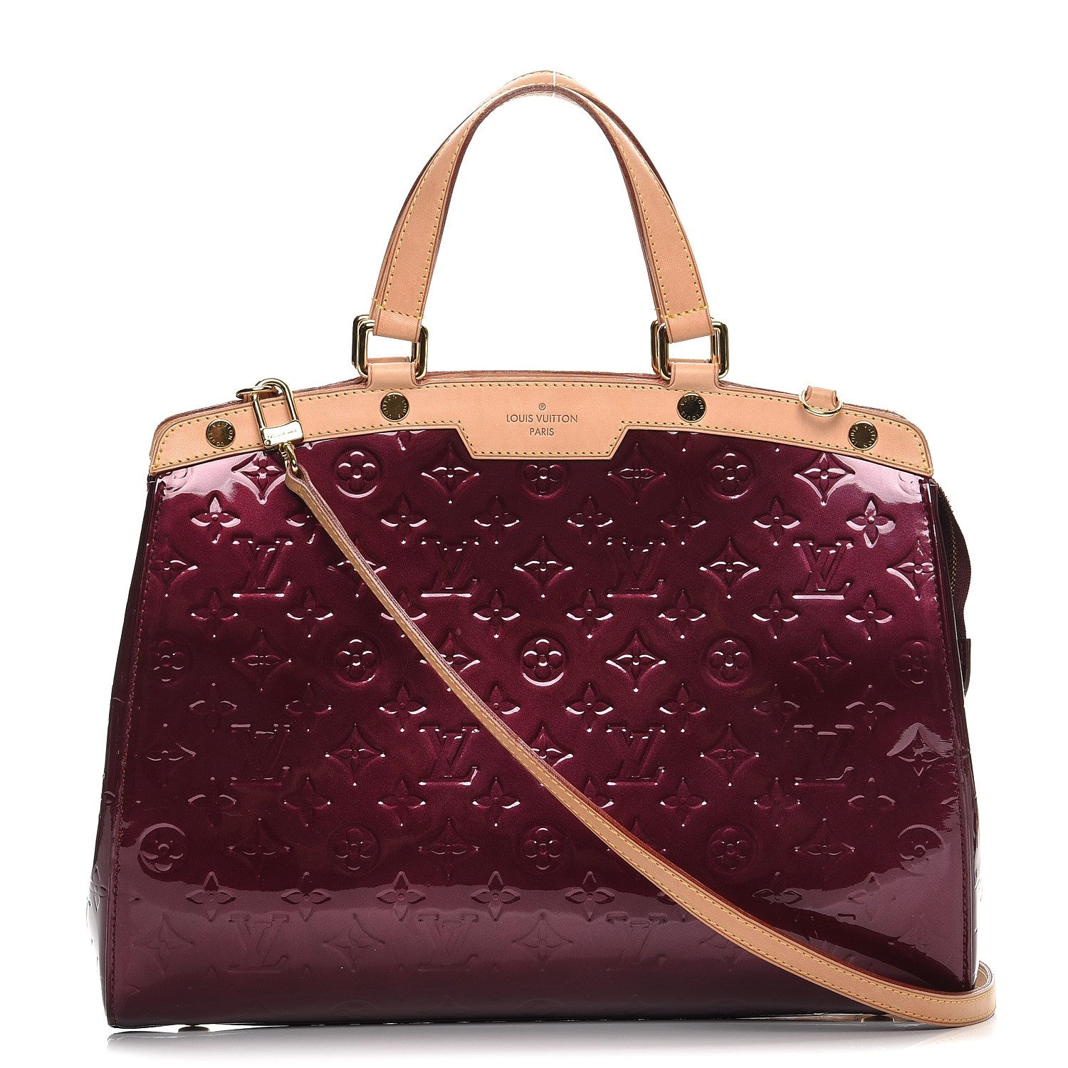 Louis Vuitton Vernis Brea GM Rouge Fauviste 1 of 9
