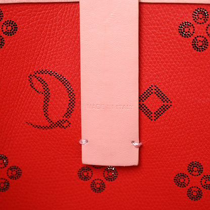 Christian Louboutin Calfskin Loubinthesky East West Cabata Tote Rosy 8 of 14