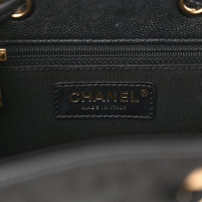 Chanel Caviar Quilted Backpack Bag Black 6 of 10