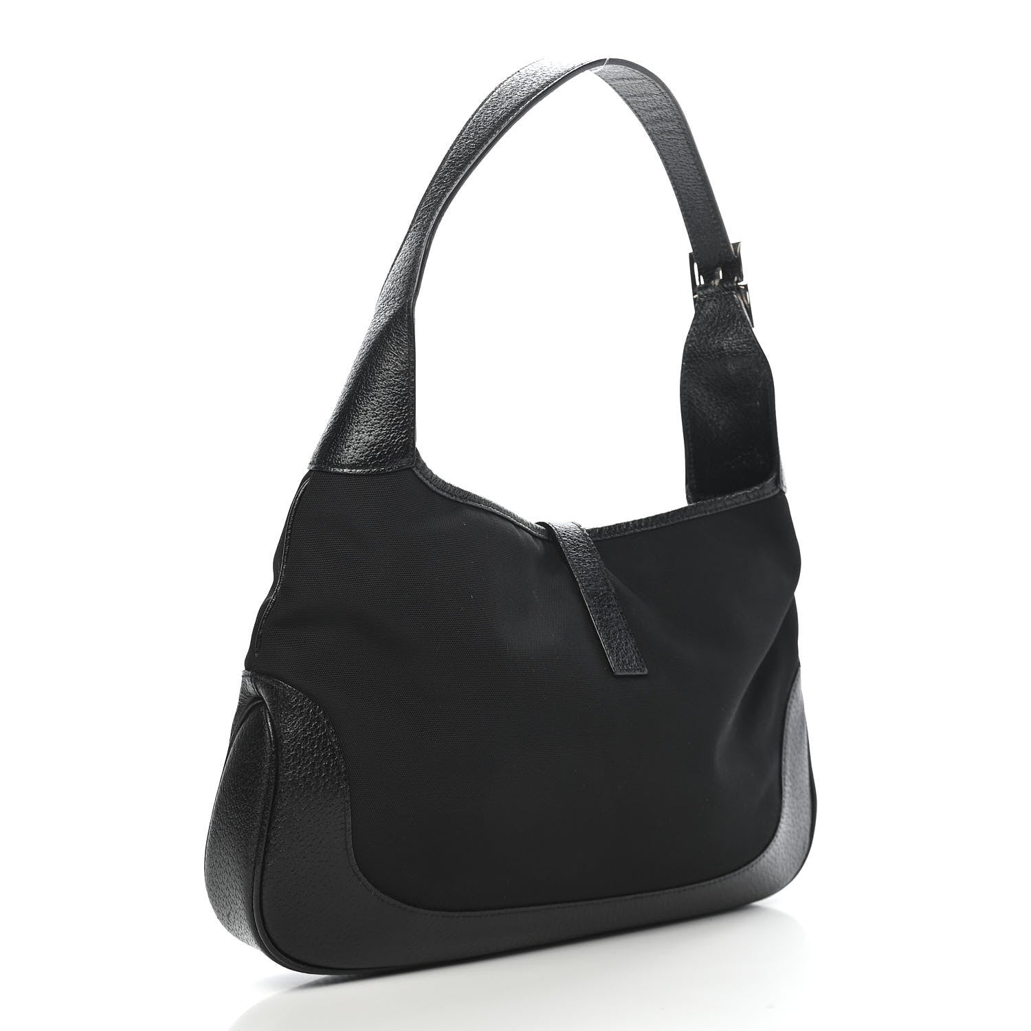 Gucci Canvas Small Jackie O Hobo Black 2 of 8