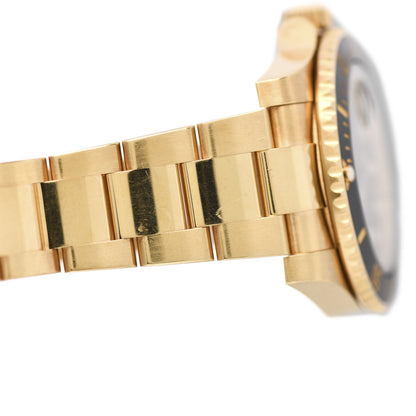 Rolex 18K Yellow Gold 40mm Submariner Date Watch Black 116618LN 7 of 8