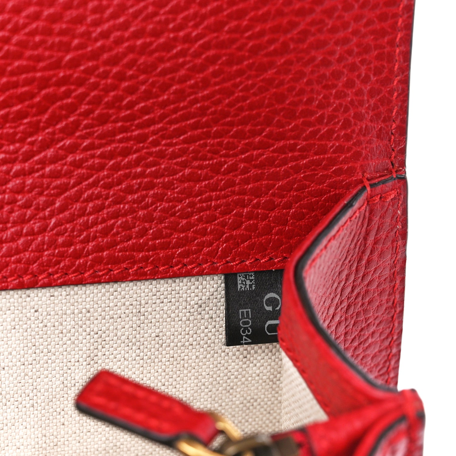 Gucci Dollar Calfskin Swarovski Crystal Small Dionysus Shoulder Bag Hibiscus Red 7 of 12