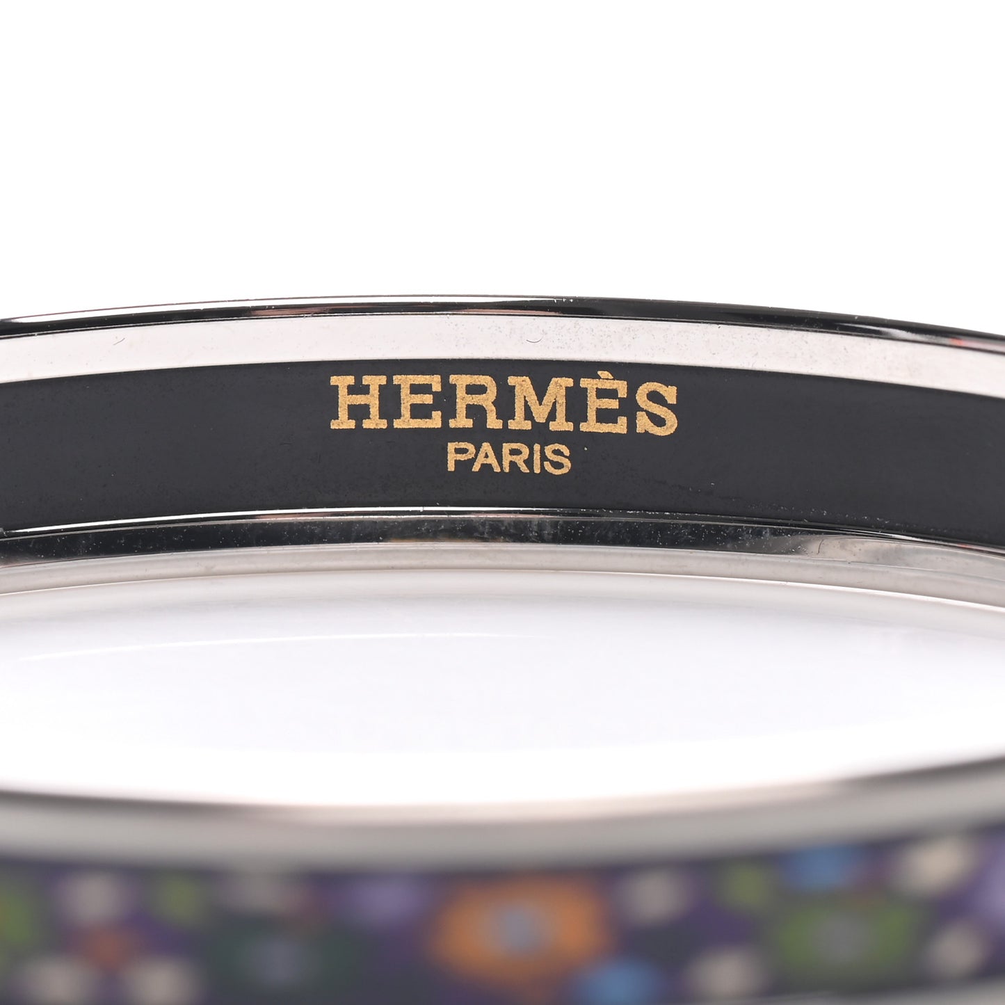 Enamel Printed Narrow Bracelet 62