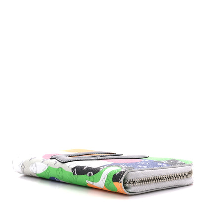 Louis Vuitton Monogram Portrait Zippy Vertical Wallet Multicolor 4 of 12