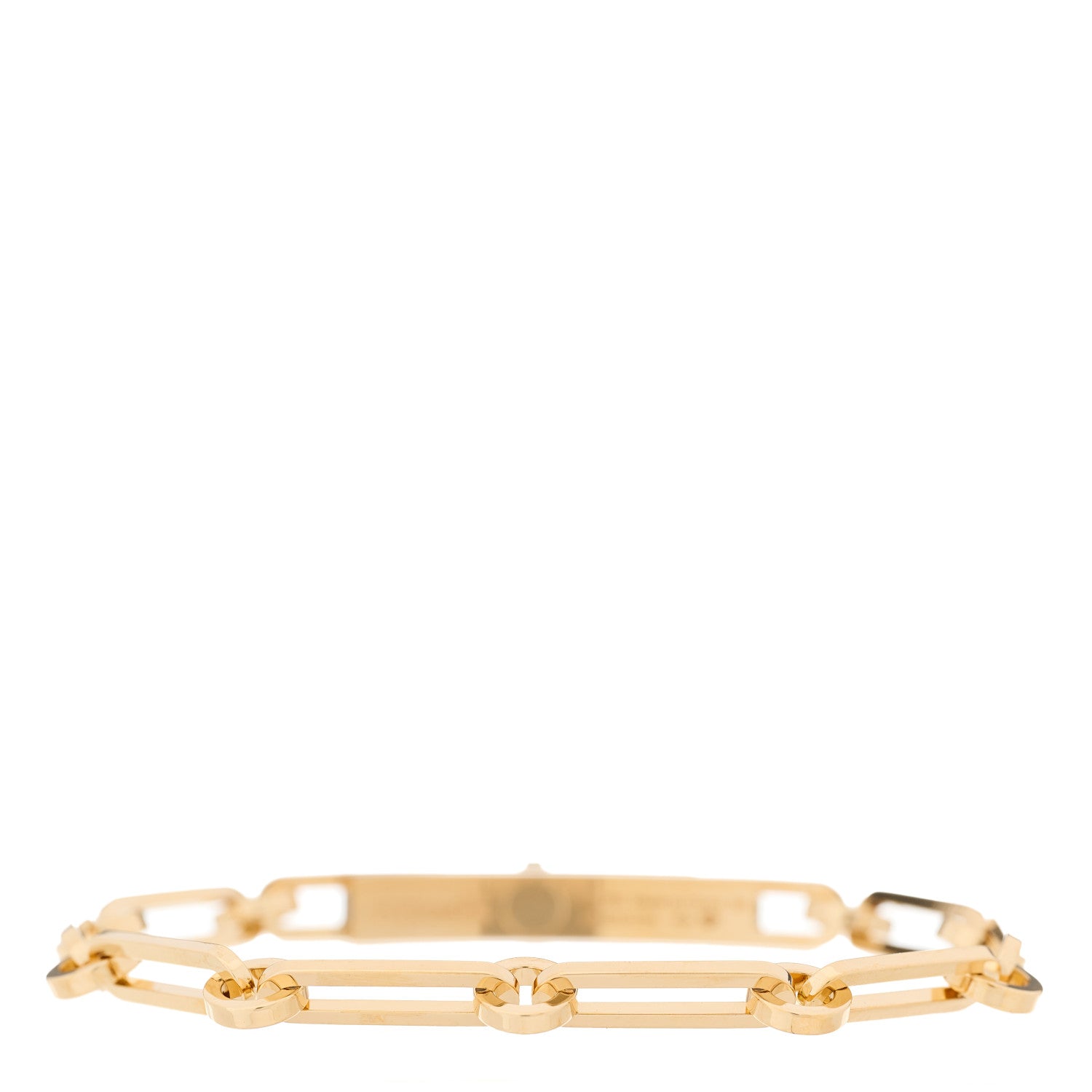 Hermes 18K Yellow Gold PM Kelly Chaine Bracelet SH 2 of 4