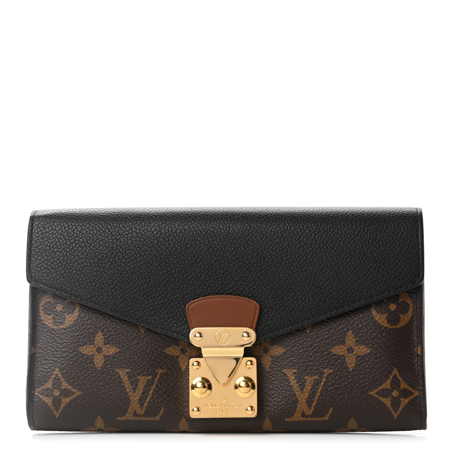 Louis Vuitton Monogram Pallas Wallet Black 1 of 7