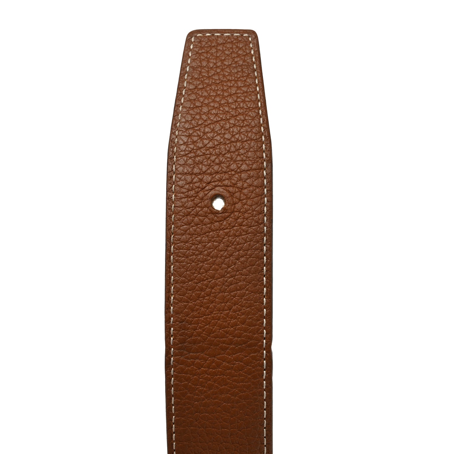 Hermes Box Togo 32mm Belt Strap 90/36 Black Gold 8 of 9