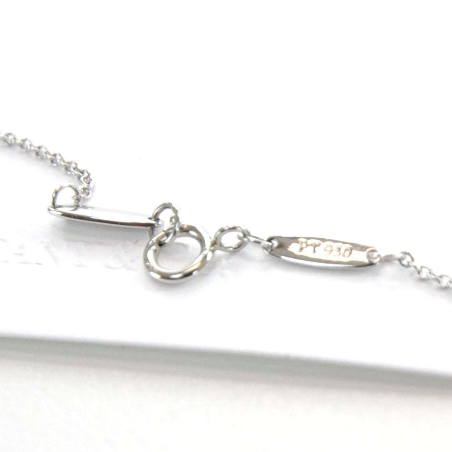 Platinum Diamond .20ct Elsa Peretti Diamonds by the Yard Lariat Necklace
