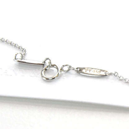 Tiffany Platinum Diamond .20ct Elsa Peretti Diamonds by the Yard Lariat Necklace 6 of 13