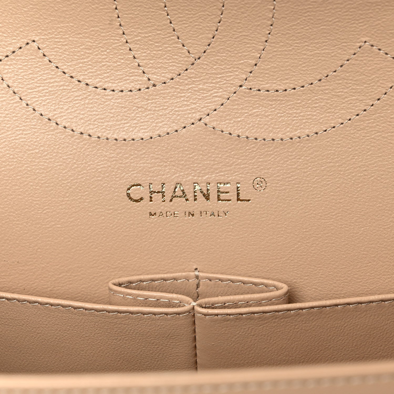 Chanel Caviar Quilted Jumbo Double Flap Beige Clair 9 of 11