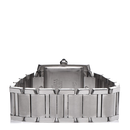 Cartier Stainless Steel 28mm Tank Francaise Automatic Watch 4 of 6