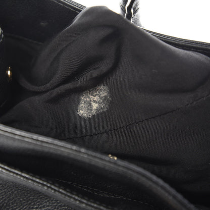 Chanel Calfskin Cerf Executive Shopper Tote Black 11 of 21