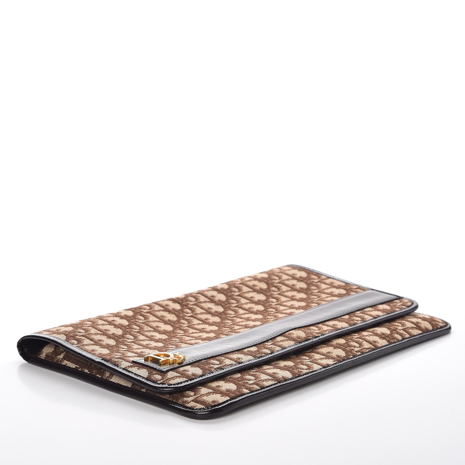 Christian Dior Monogram Clutch Brown 4 of 11