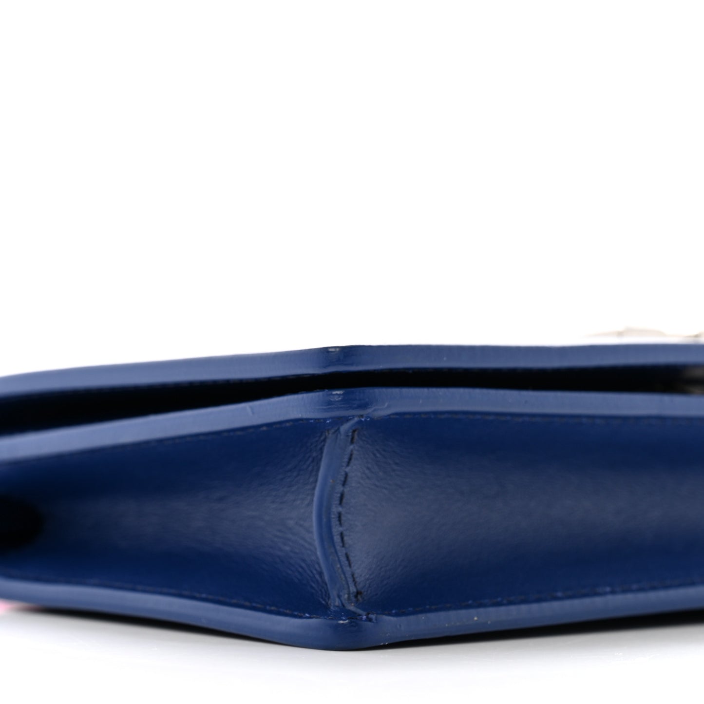 Calfskin Jitney 0.5 Crossbody Bag Blue