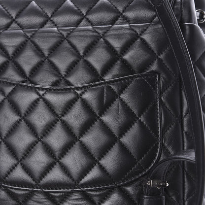 Chanel Lambskin Quilted Small Urban Spirit Backpack Black 11 of 14