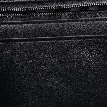 Chanel Caviar Quilted Jumbo Single Flap Black 6 of 10