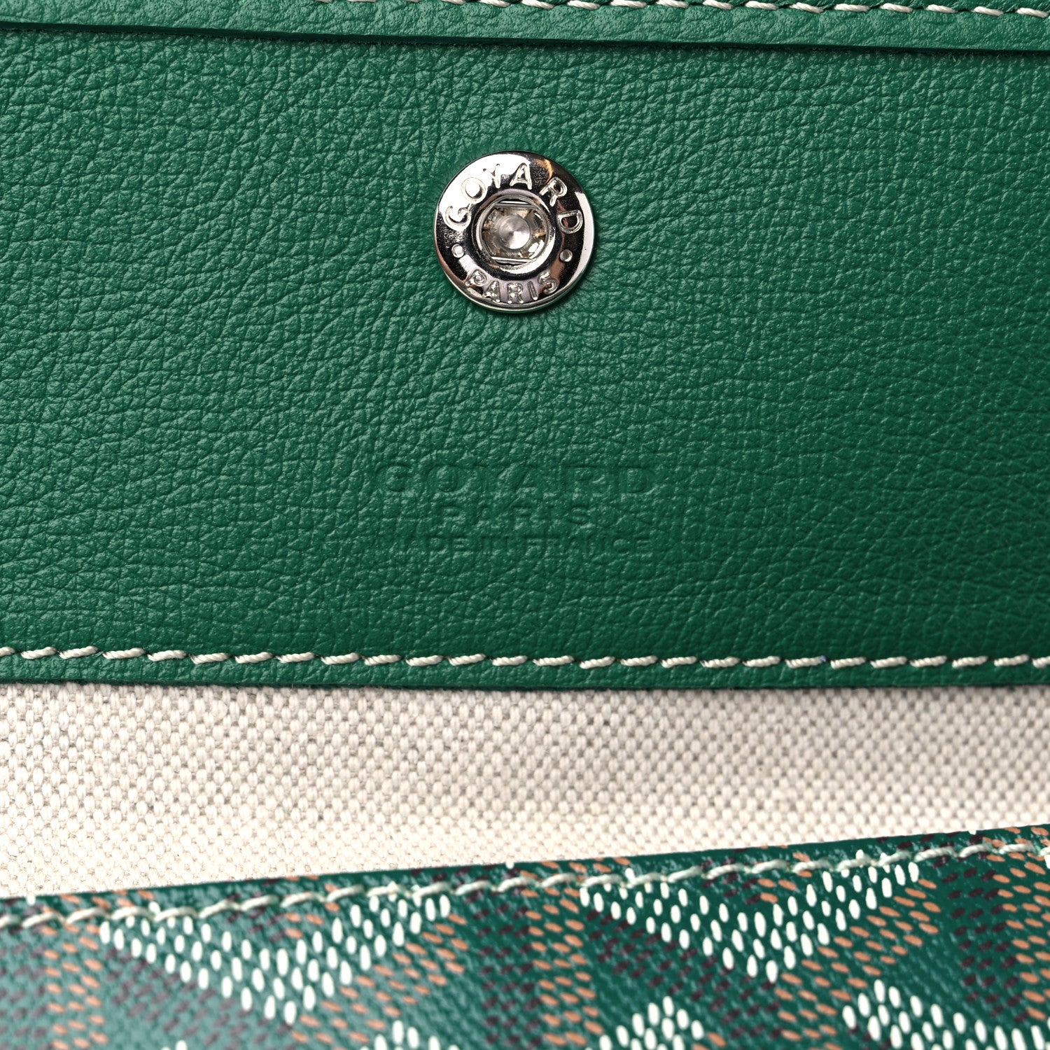 Goyard Goyardine Saint Louis PM Green 7 of 9