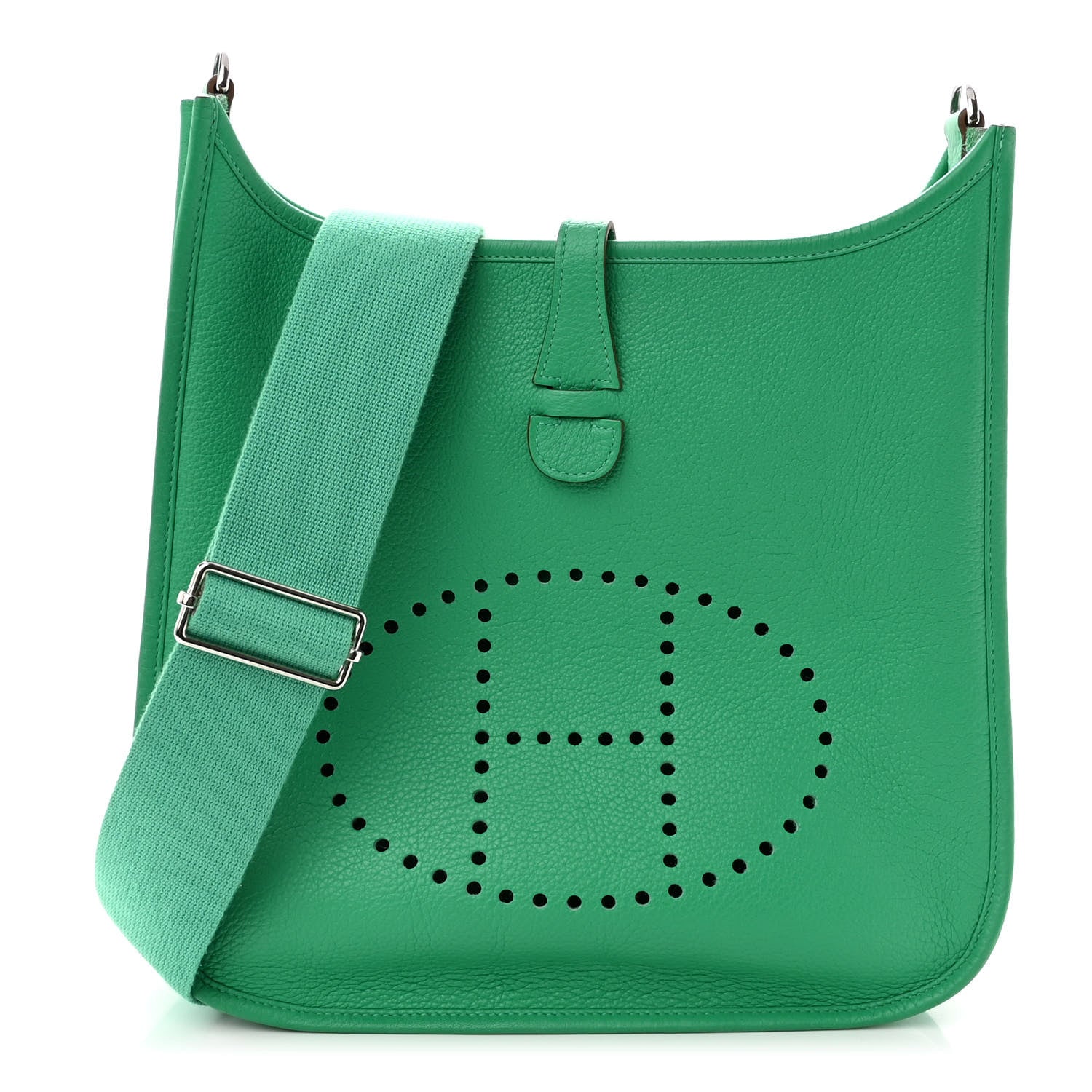 Hermes Taurillon Clemence Evelyne III PM Menthe 1 of 9