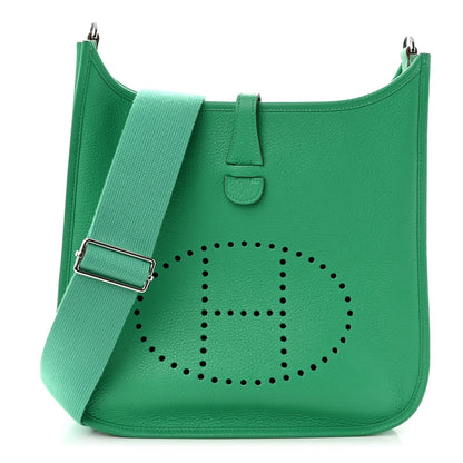 Hermes Taurillon Clemence Evelyne III PM Menthe 1 of 9