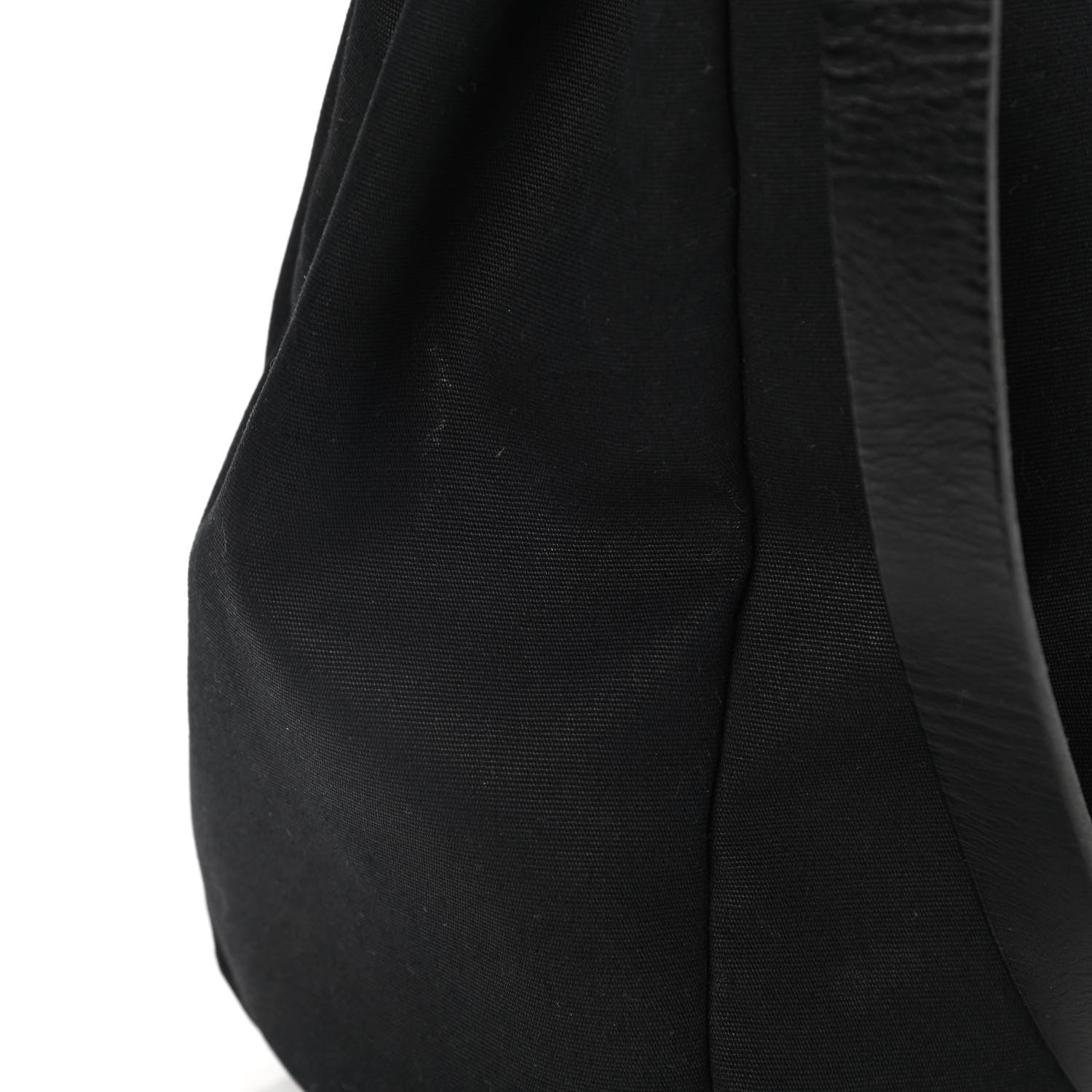Hermes Toile Vache Calfskin Herbag 30 PM Black 14 of 22
