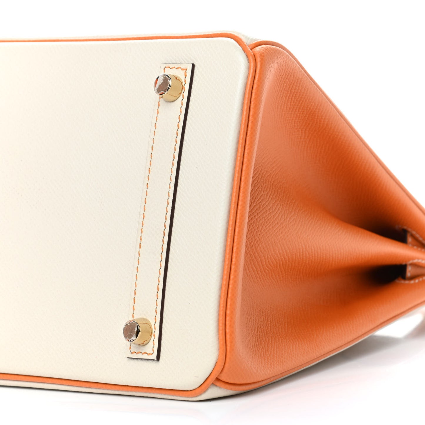 Epsom Horseshoe Birkin 30 Craie Abricot