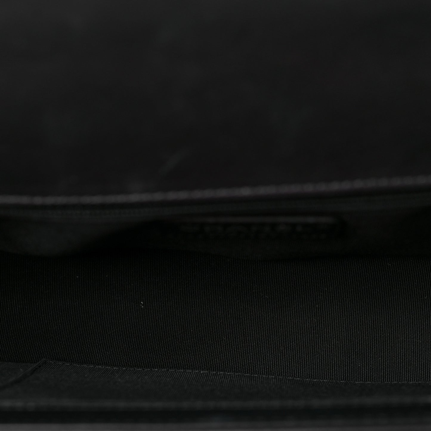 Calfskin Quilted New Medium Boy Flap Black