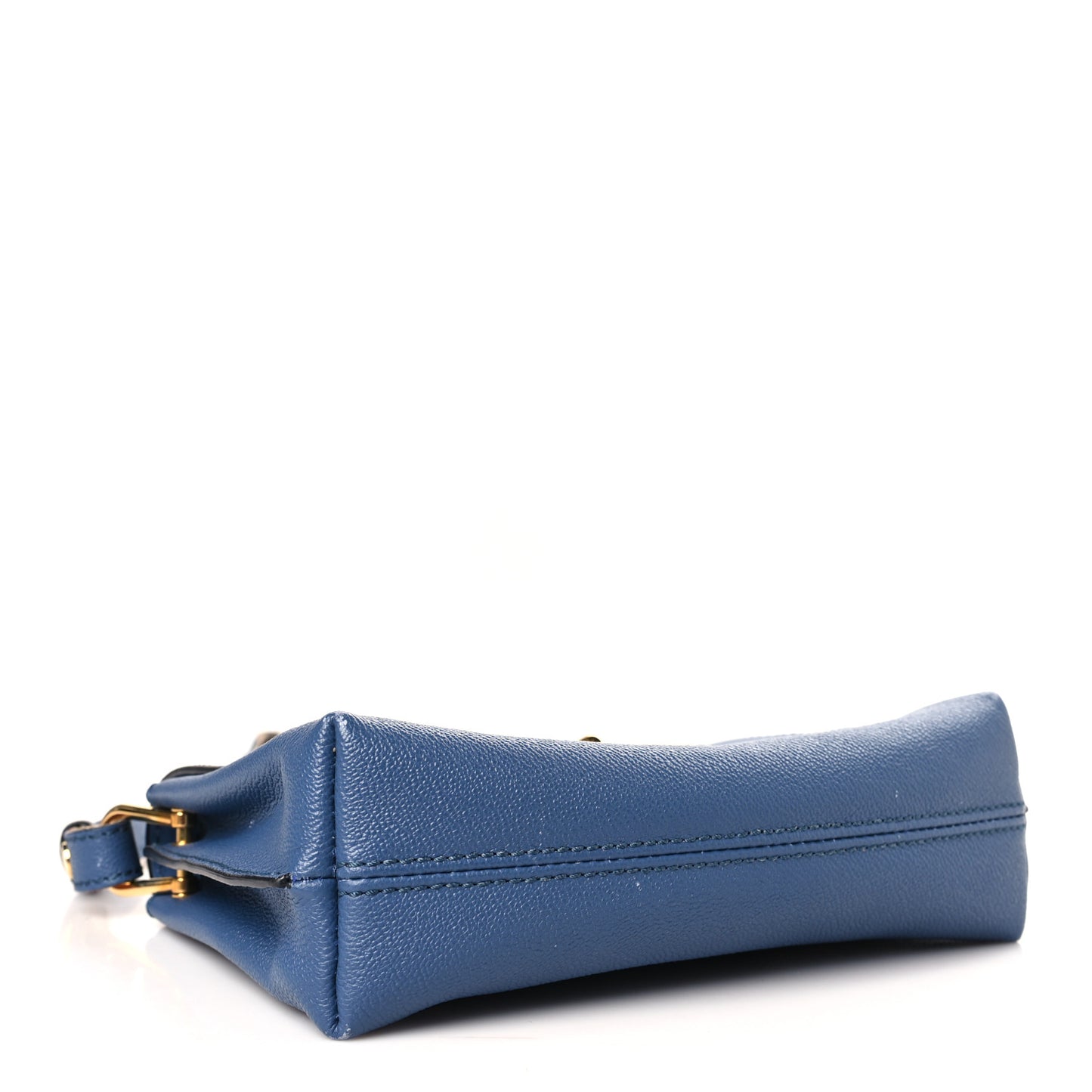 Soft Grain Calfskin Small Medley Crossbody Steel Blue