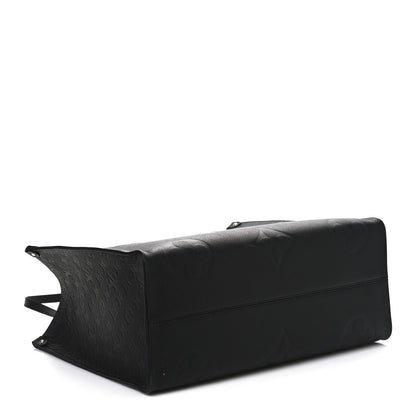 Louis Vuitton Empreinte Monogram Giant Onthego GM Black 4 of 11