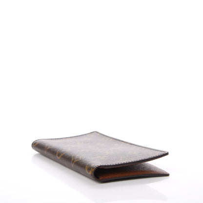 Louis Vuitton Monogram Porte Valeurs Checkbook Wallet 4 of 9