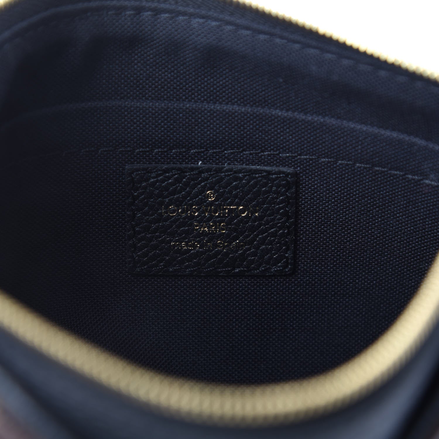Louis Vuitton Monogram Pallas Clutch Black 8 of 10