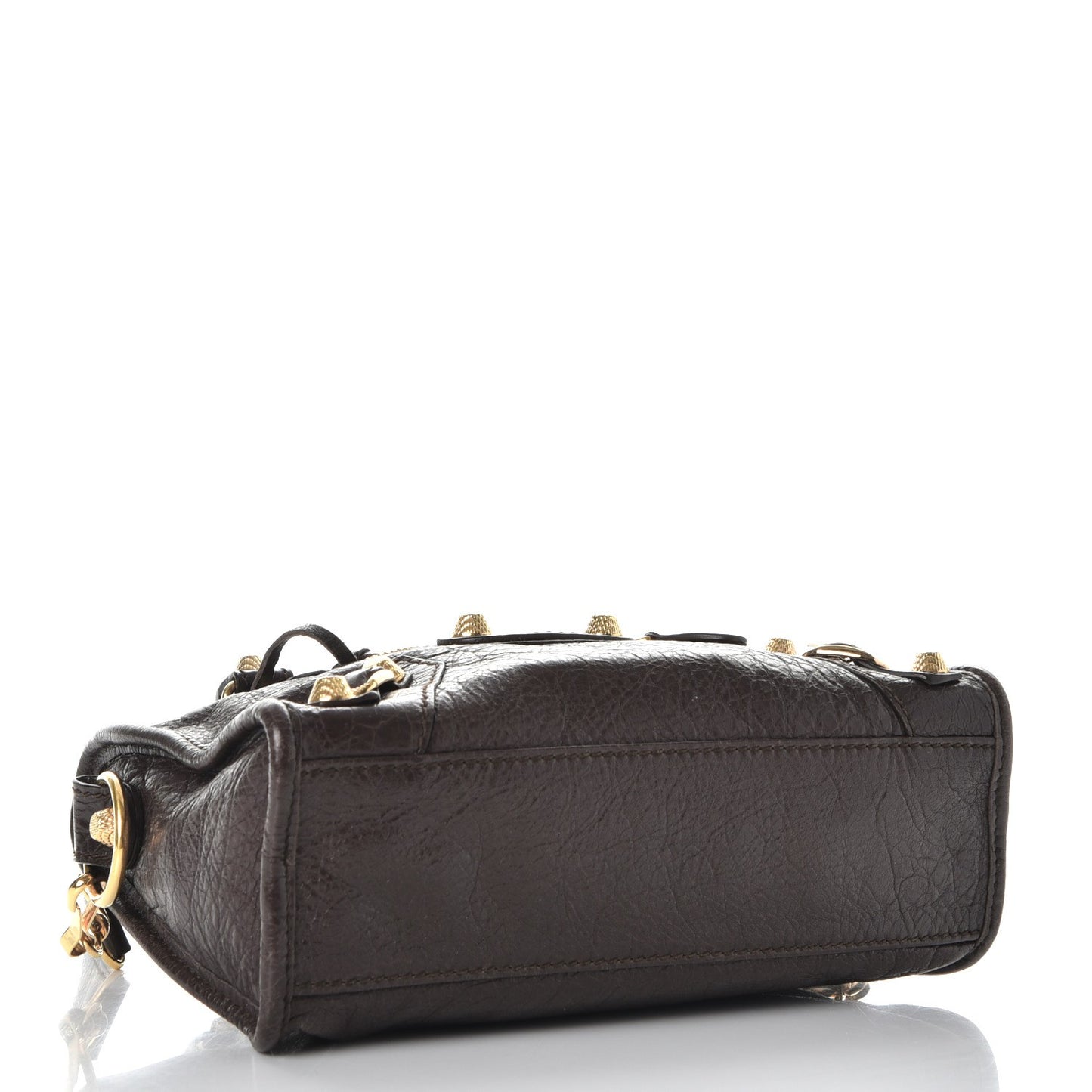 Agneau Giant 12 Gold Hardware Mini City Charbon