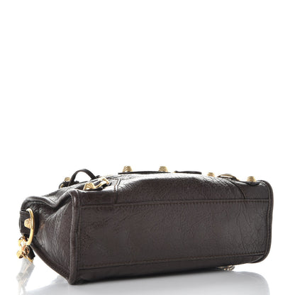 Balenciaga Agneau Giant 12 Gold Hardware Mini City Charbon 5 of 11