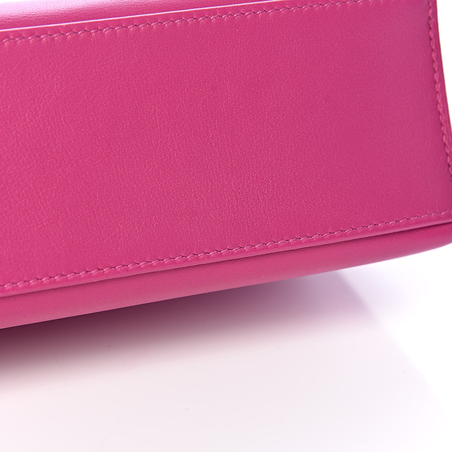 Hermes Swift Kelly Pochette Clutch Rose Pourpre 10 of 14