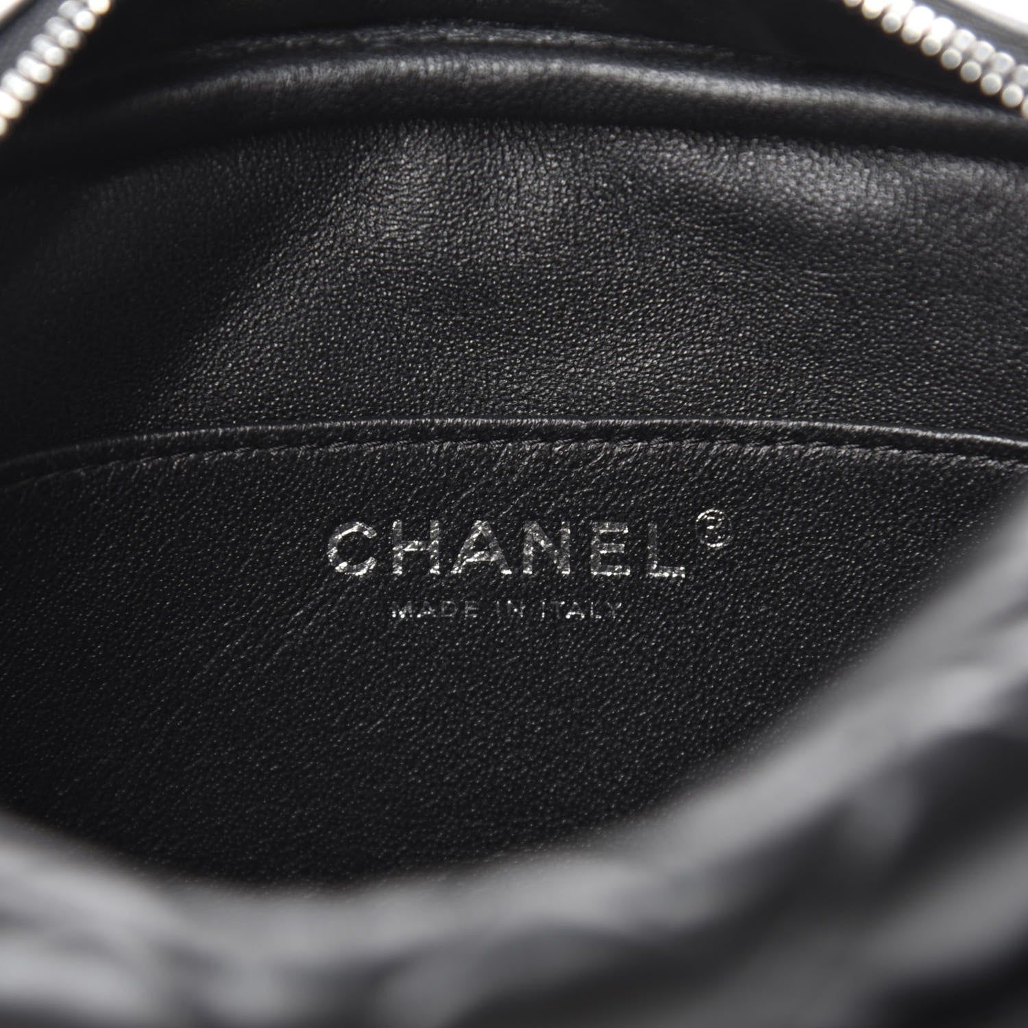 Chanel Lambskin Quilted Small Timeless Camera Case Black 8 of 11