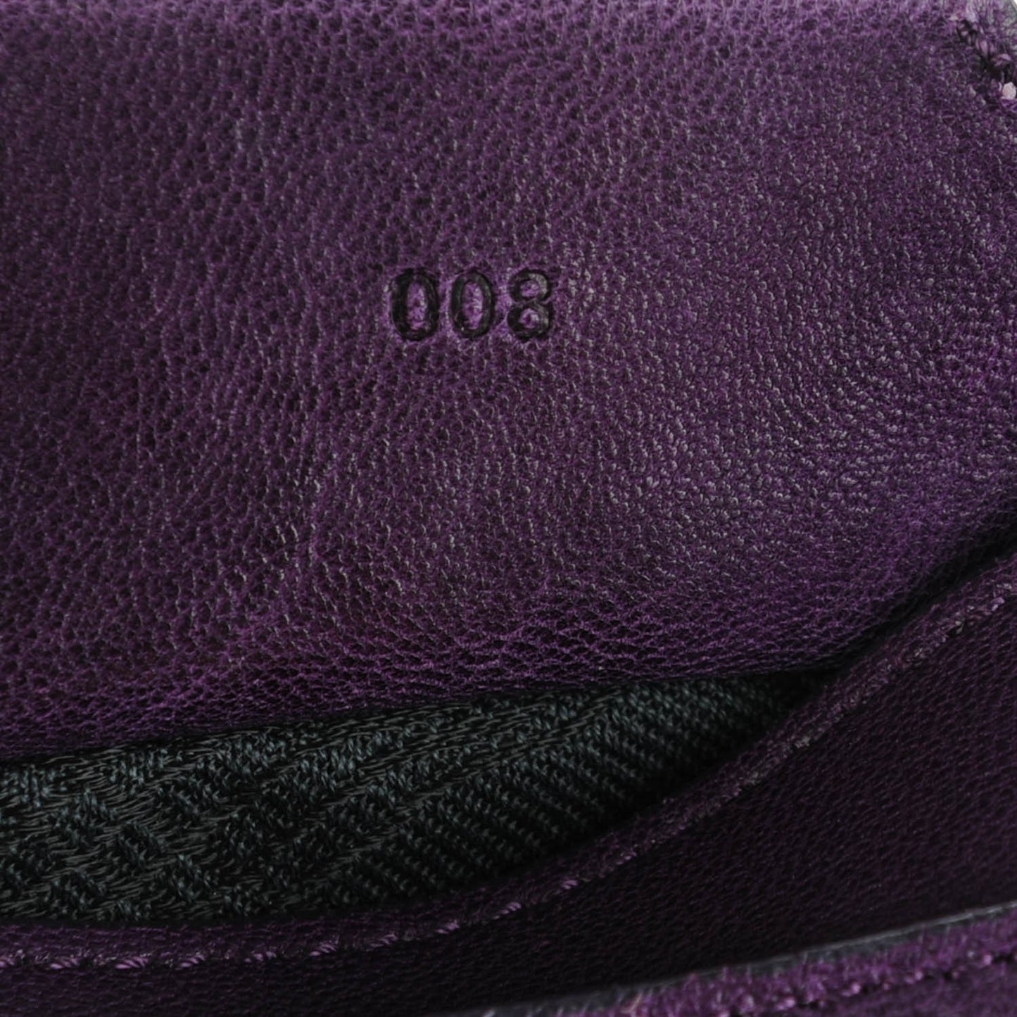 Lambskin PS1 Pouch Messenger Plum
