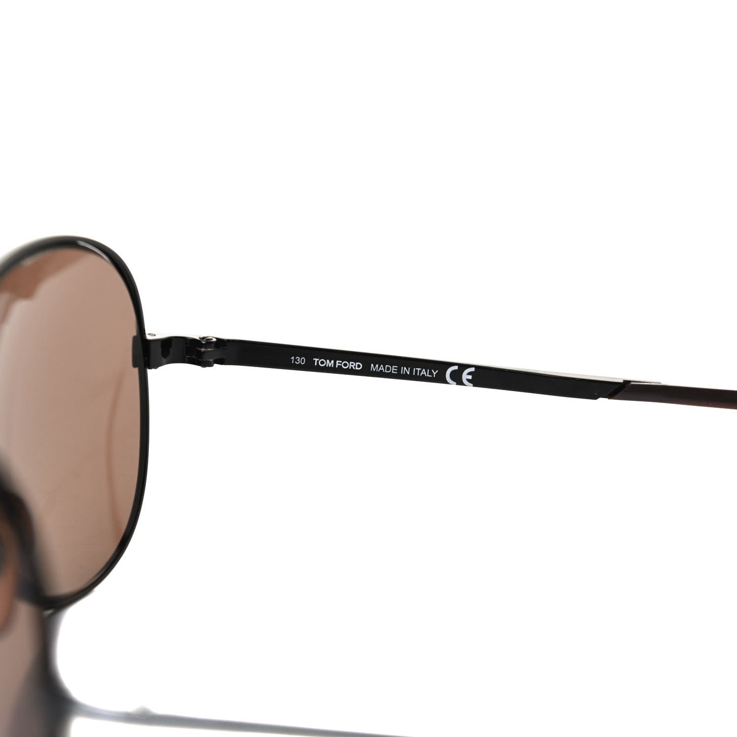 Metal Charles Aviator Sunglasses TF35 Black